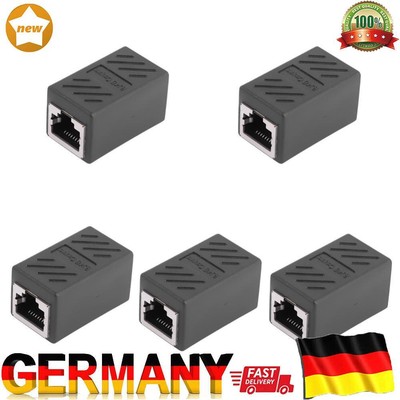 Occitop RJ45 Inline Kupplung Cat7 Cat6 Cat5e Ethernet Netzwerkkabel Adapter