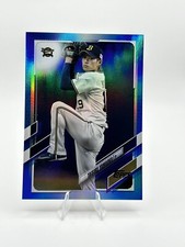 2021 Topps  NPB Taisuke Yamaoka Blue Foil Orix  Buffaloes /50 #126