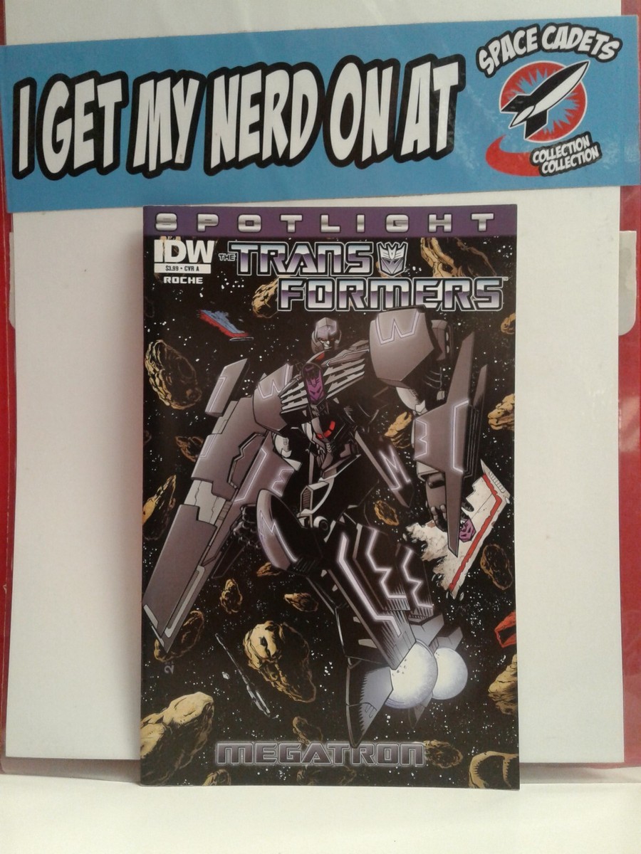 漫画 THE TRANSFORMERS SPOOTLIGHT MEGATRON