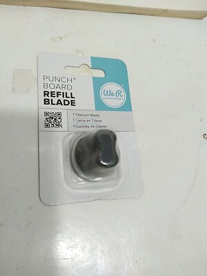 We R Memory Keepers Refill Blade Use w/ Cutting  Punch Boards Paper Crafts Scrap