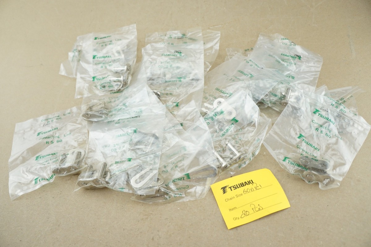 ⭐︎オーダー専用ページ⭐︎ Lot of 20 Genuine New Tsubaki Conecting links RS60 Size 60NPCL
