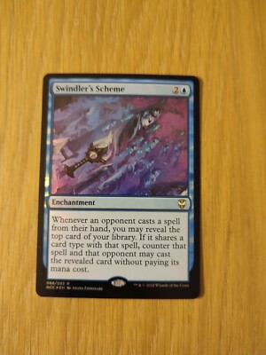 Swindlers Scheme, FOIL, MTG Commander: Streets of New Capenna