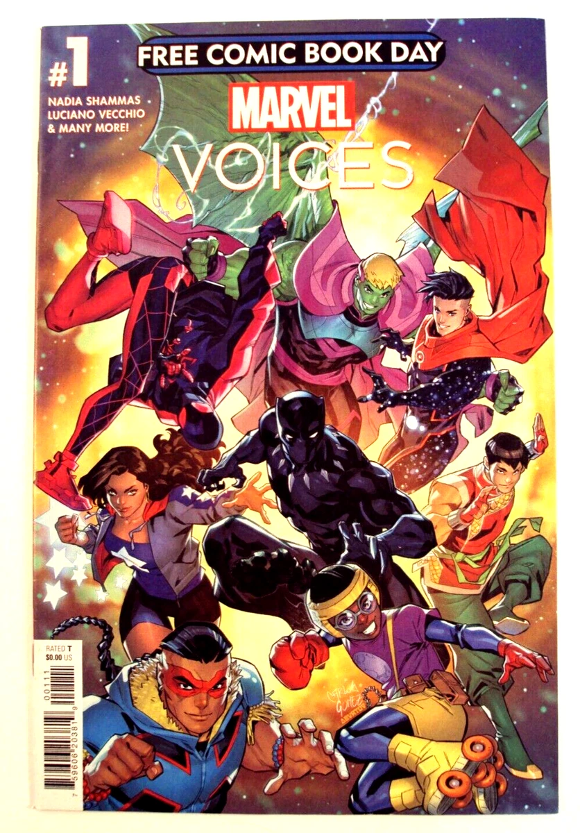 Marvel Voices #1, Marvel Comics, free comic book day 2022 | eBay