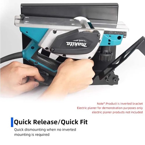 LAUGHERER Flip Planer Stand-Electric Planer Inverted Bracket, Woodworking Planing Support Practical Household Flip Mount Tool Rack - View #5