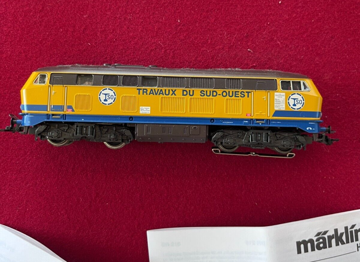 Locomotive Diesel Märklin H0 37743 BR 216 TSO - Numérique Avec Son - Occasion