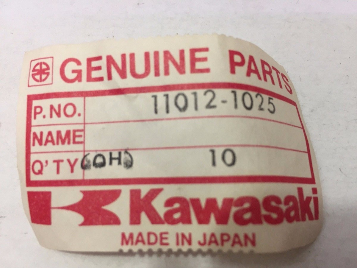 シングル・ボックス NOS KAWASAKI 11012-1025 LEFT FAIRING CAP KZ KZ1000 Z1R 1978