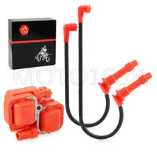 Ignition Coil & Spark Plug Wire Cap For Polaris 2014-2019 Ranger 900 / Crew 900