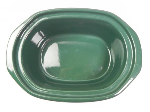 Rival 3745 Ricambio Inserto in Gres Bianco Verde per Crockpot 4,5 Qt Ovale - Foto 2 di 7