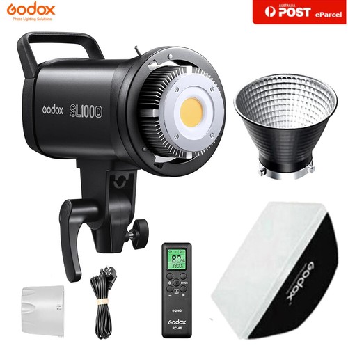 Godox SL100D 5600K LED Video Light Bowens with RC-A6 Remote + 60*60cm ...