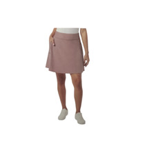 32 Degrees Women's Flyweight Pull On Woven Skort Side Pockets 4