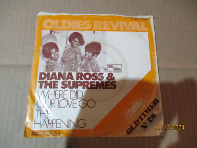 7'' Single Vinyl - Diana Ross & The Supremes - Where Did Our Love Go (3)