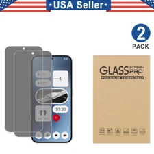 2PCS Privacy Tempered Glass Protector For Nothing Phone 1/2/2a