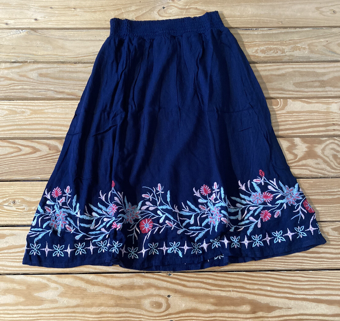 downeast NWT $34.99 Women's embroidered hem skirt size S downeast NWT $34.99 Women's embroidered hem skirt size S