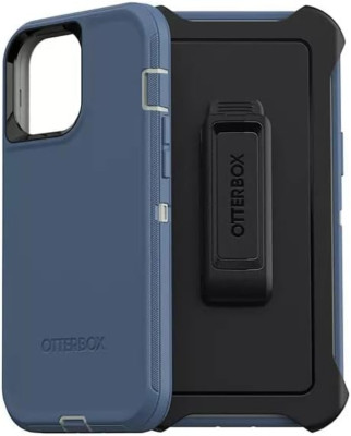 New Case For iPhone 15 Otterbox Defender Series - Blue White in Box