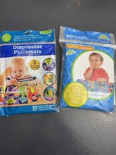 Disposable Toddler Placemats Plastic Stick On Disposable 68