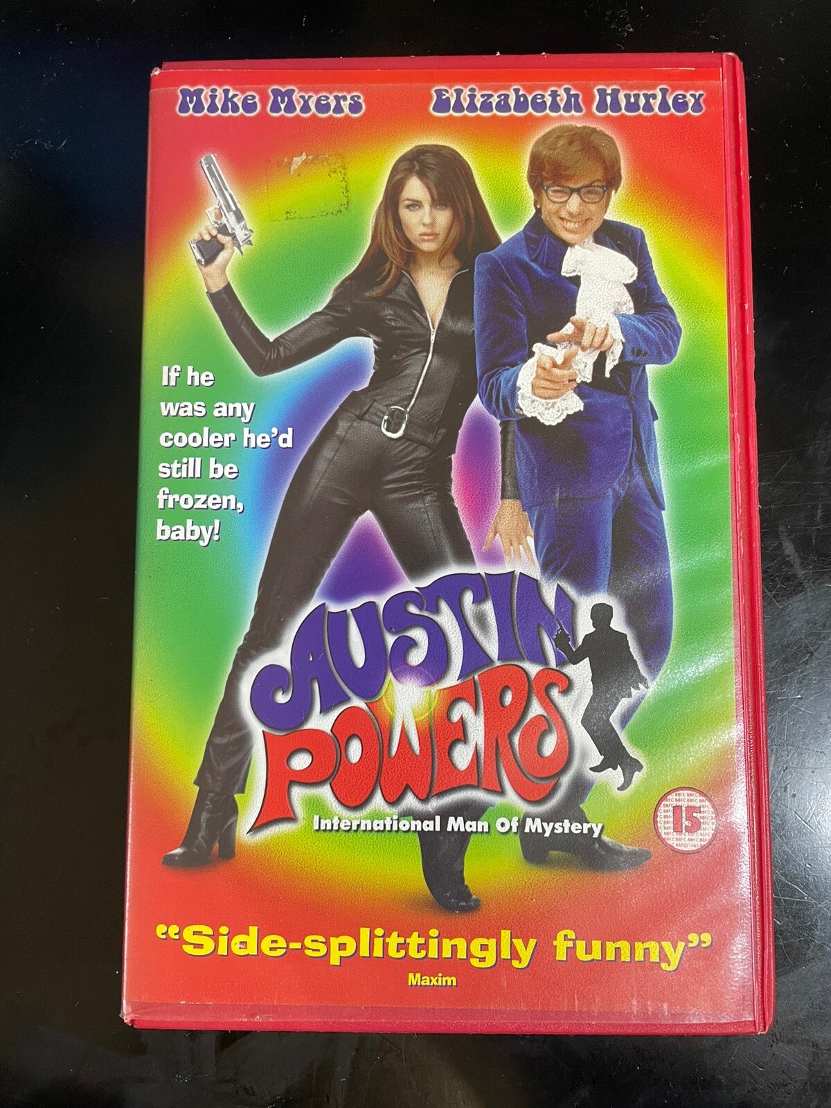 Austin Powers International Man of Mystery VHS Video Tape - Tested - Ex Rental