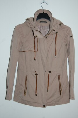 ESPRIT - GR. XS - Jacke beige Übergang Kapuze