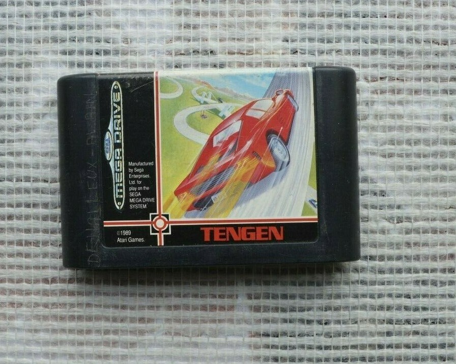 Hard Drivin version Pal Megadrive  MD Pal SEGA authentic ( Europe Vidéo Game )