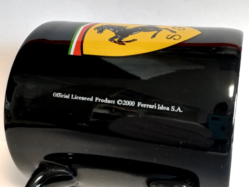 Ferrari Original Black Tea Mug. Official Product. England. 2000 - Image 4 of 4