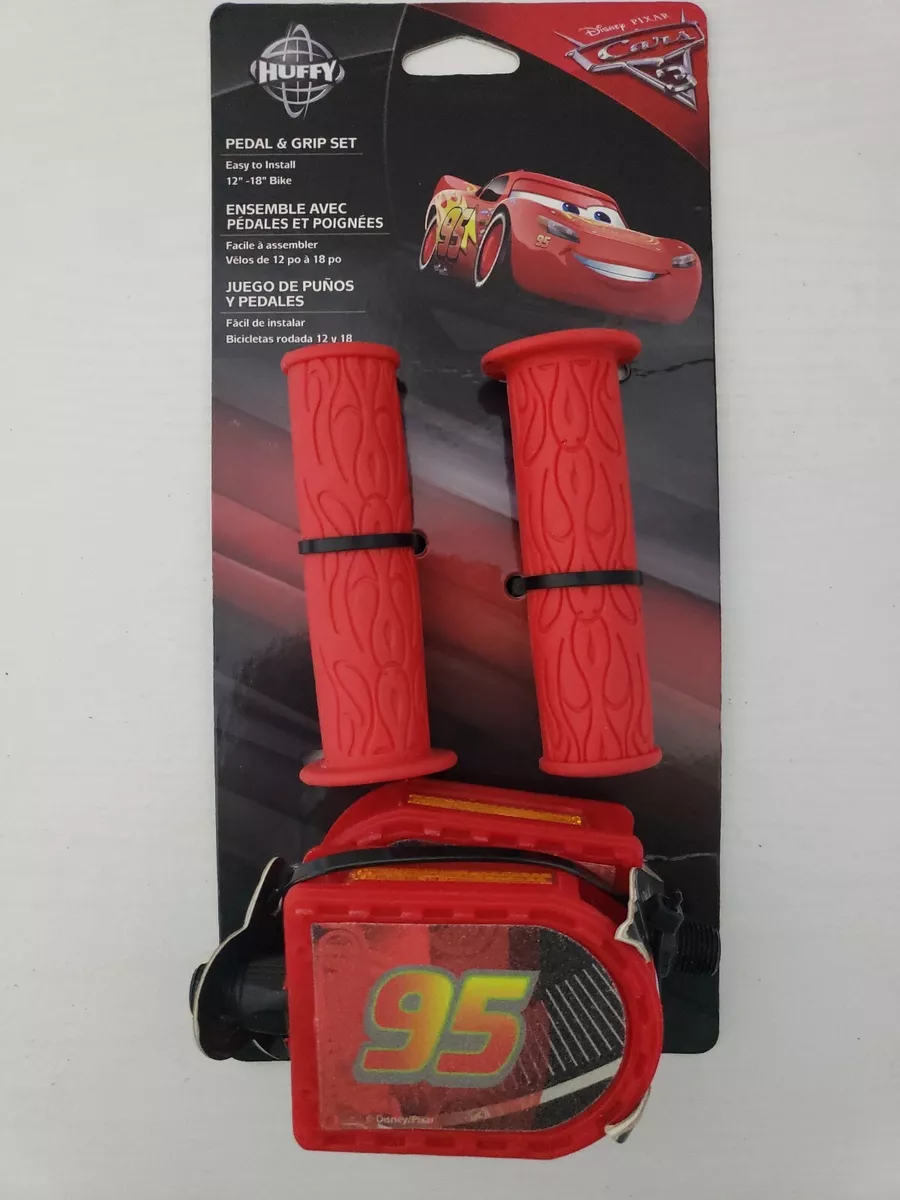 Huffy bike pedals Disney Pixar Cars pedal and bike handle grips 12