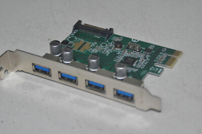 Renkforce SD-EU312B-2 4-Port USB 3.0 Controller PCIe PC Card Karte Erweiterung