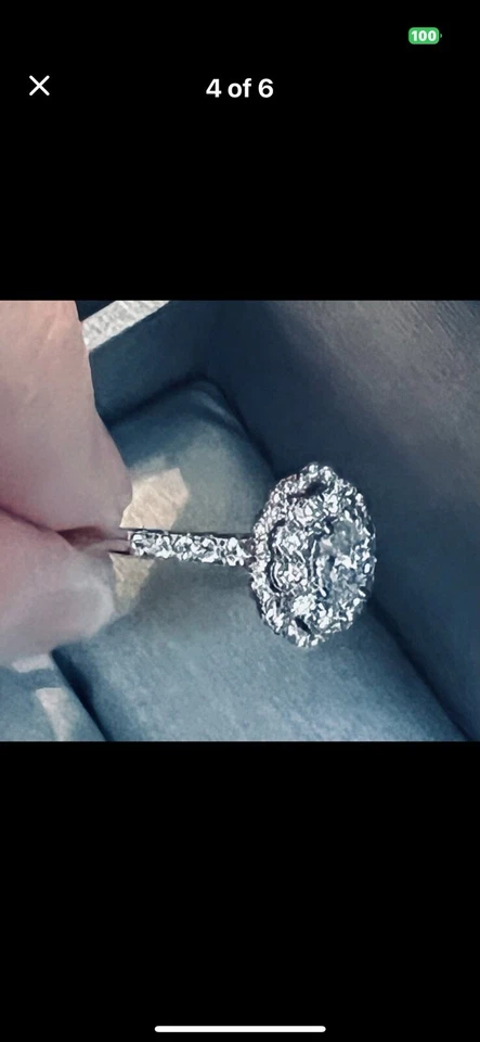 Красивое новое кольцо с бриллиантом от ZALESTM - Изображение 2 из 4