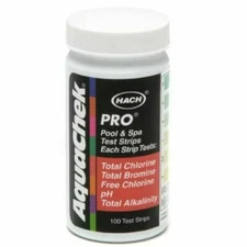 Aquachek Pro 5-Way Test Strips (100) Ct Pool Spa Hot Tub 511710 By Hach