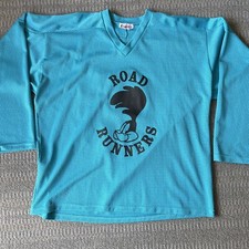 Vintage 1990s Roadrunner Road Runner Hockey Jersey Men's XL Made In Canada