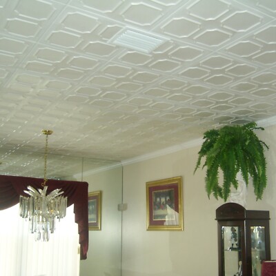 How To Install Foam Glue Up Ceiling Tiles | Shelly Lighting
