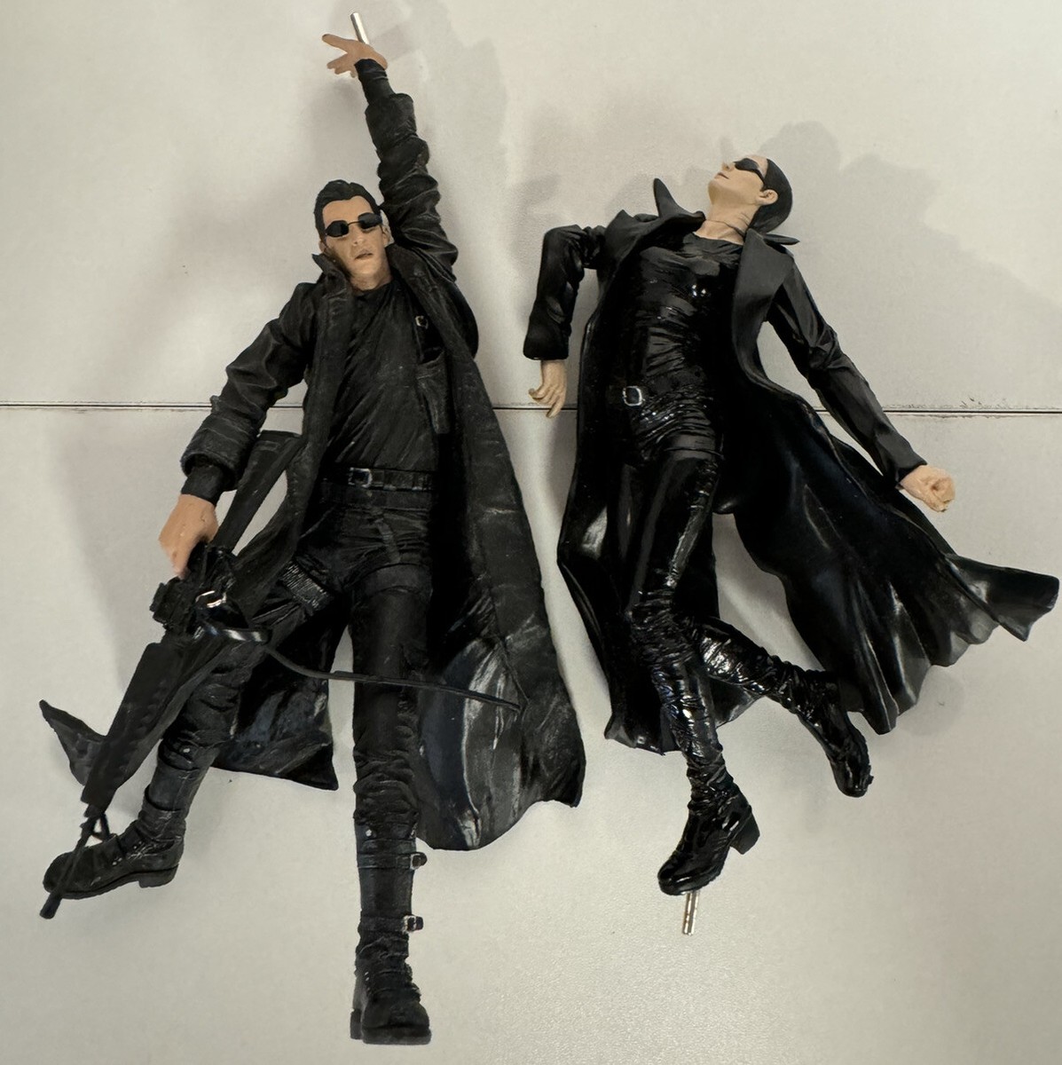 The Matrix Series 1 Trinity Neo Lobby Scene McFarlane Toys Action