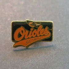 1994 Imprinted Products Baltimore Orioles Logo Lapel-Hat Pin