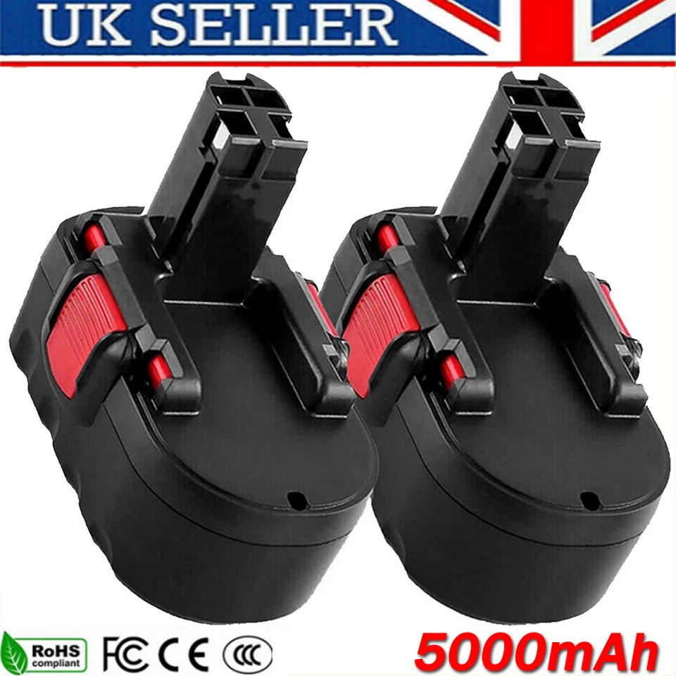 2X for Bosch 18v Battery 5.0Ah BAT025 BAT026 BAT160 BAT180 BAT181 BAT189 GDS GSB