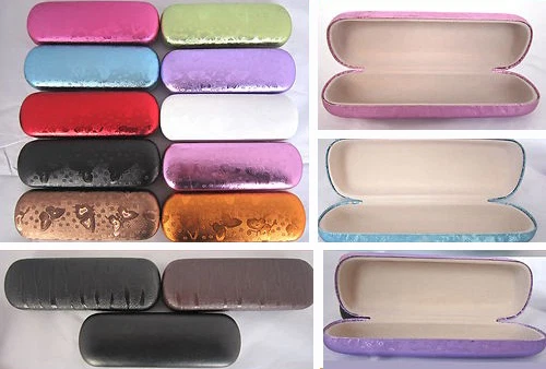 Pretty Patterned Or Plain Cover Hard Glasses Case Spectacle Reading Storage Case