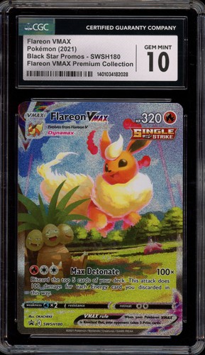 Flareon VMAX graded CGC 10 for sale on eBay