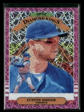 2019 Donruss Optic #4 Justin Smoak Pink Velocity #/199