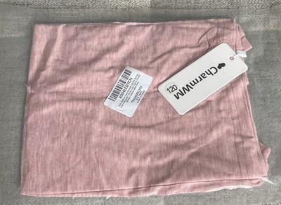 CharmWM Girls 5-6 Yr Old Pink Oversized Summer T-Shirt Tunics Tees