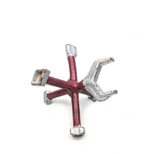 Antique Six Tool Head Industrial Petroleum Field Bung Wrench