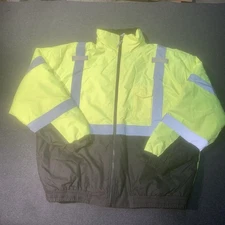 Hi Vis Ergodyne Thermal Work Gear Glow Jacket 4XL