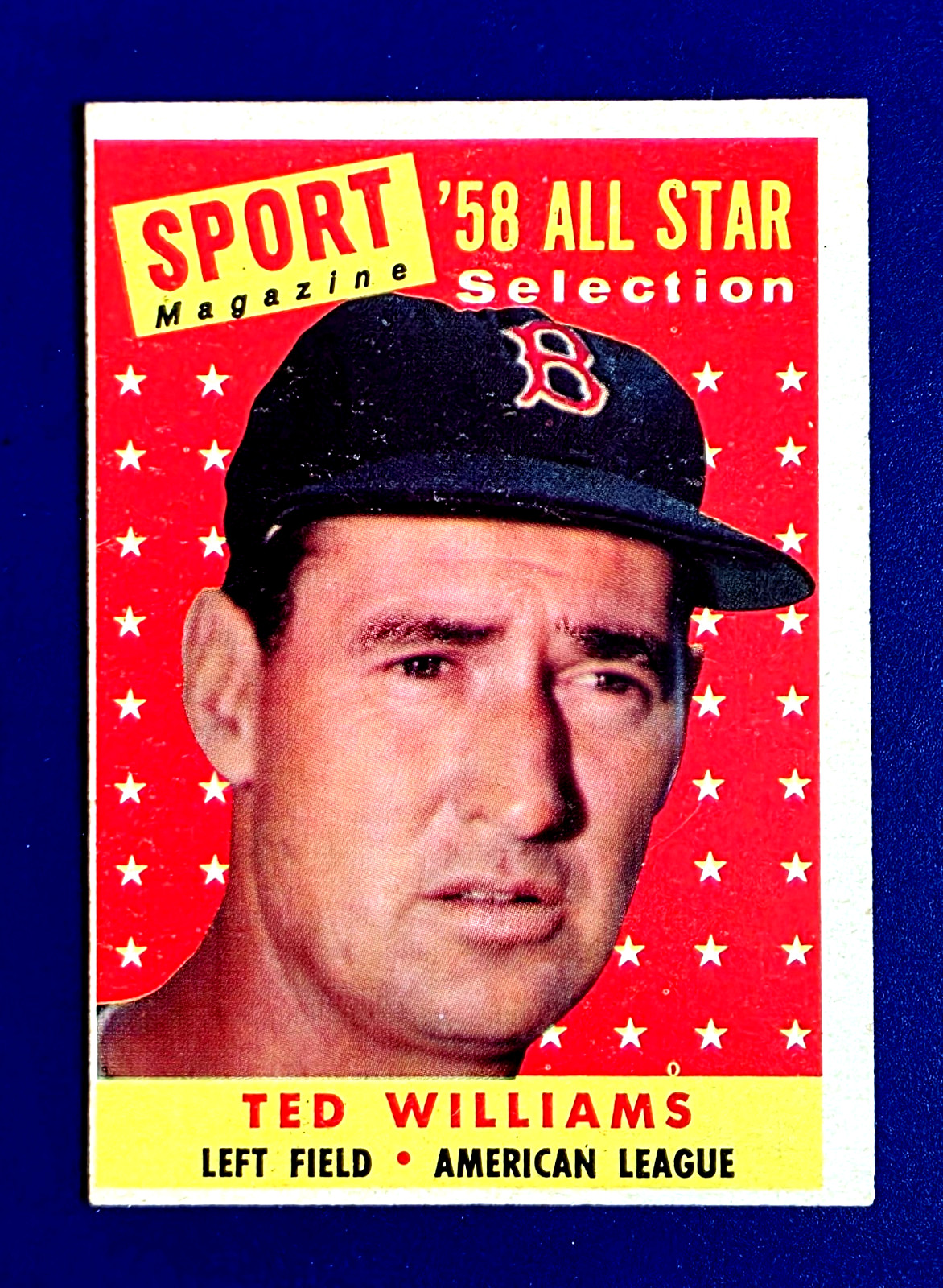 Ted Williams 1958 Topps #485 HIGH NUMBER SP Razor Sharp! NM MINT *GWCARDS*
