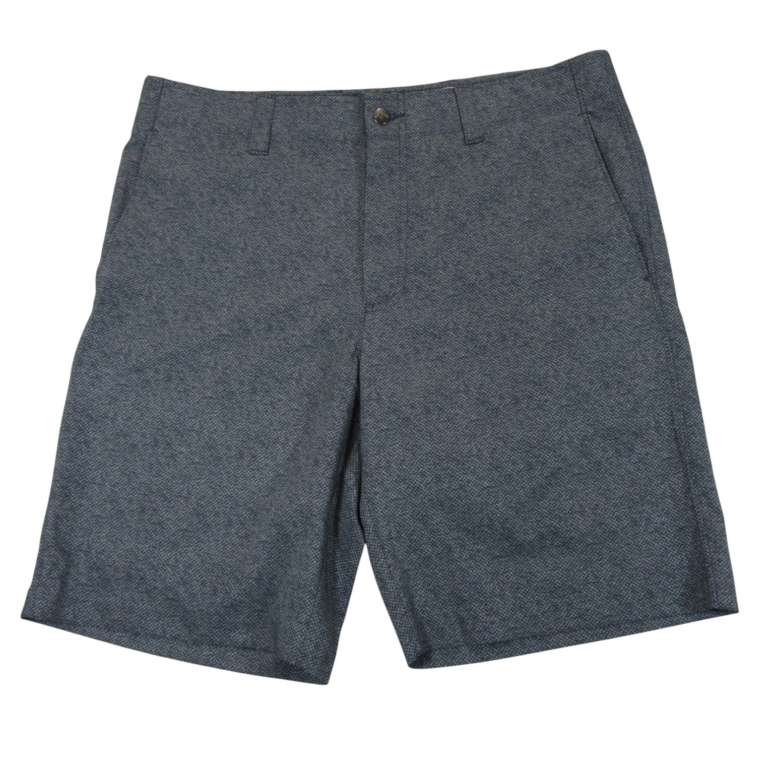Shorts 34 X 9 Gray Textured Stretch Polyester Pocket Pockets
