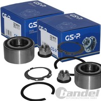2X GSP RADLAGER-SATZ Vorne Beidseitig Passend FÜR Renault Captur Clio Grand