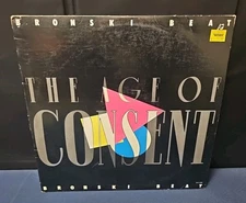 BRONSKI BEAT - AGE OF CONSENT - 1984 US 12" VINYL LP RECORD JIMMY SOMERVILLE
