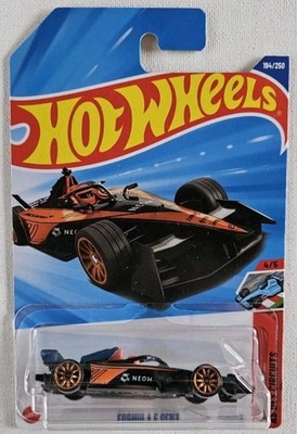 2025 Hot Wheels Formula E Gen3 Black #194 Track Aces 4 Of 5