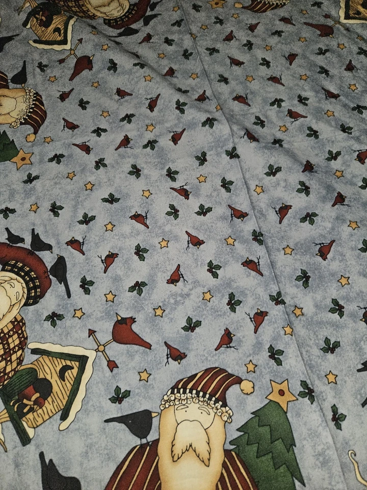 Panel de falda de árbol de Navidad retweet de Santa por Debbie Mumm tela de algodón 57 X 58" Foto 4 de 4