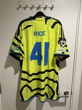 Fullset Adidas Arsenal 2023/24 UCL Player Issue Shirts RICE #41 XXL - BNWT