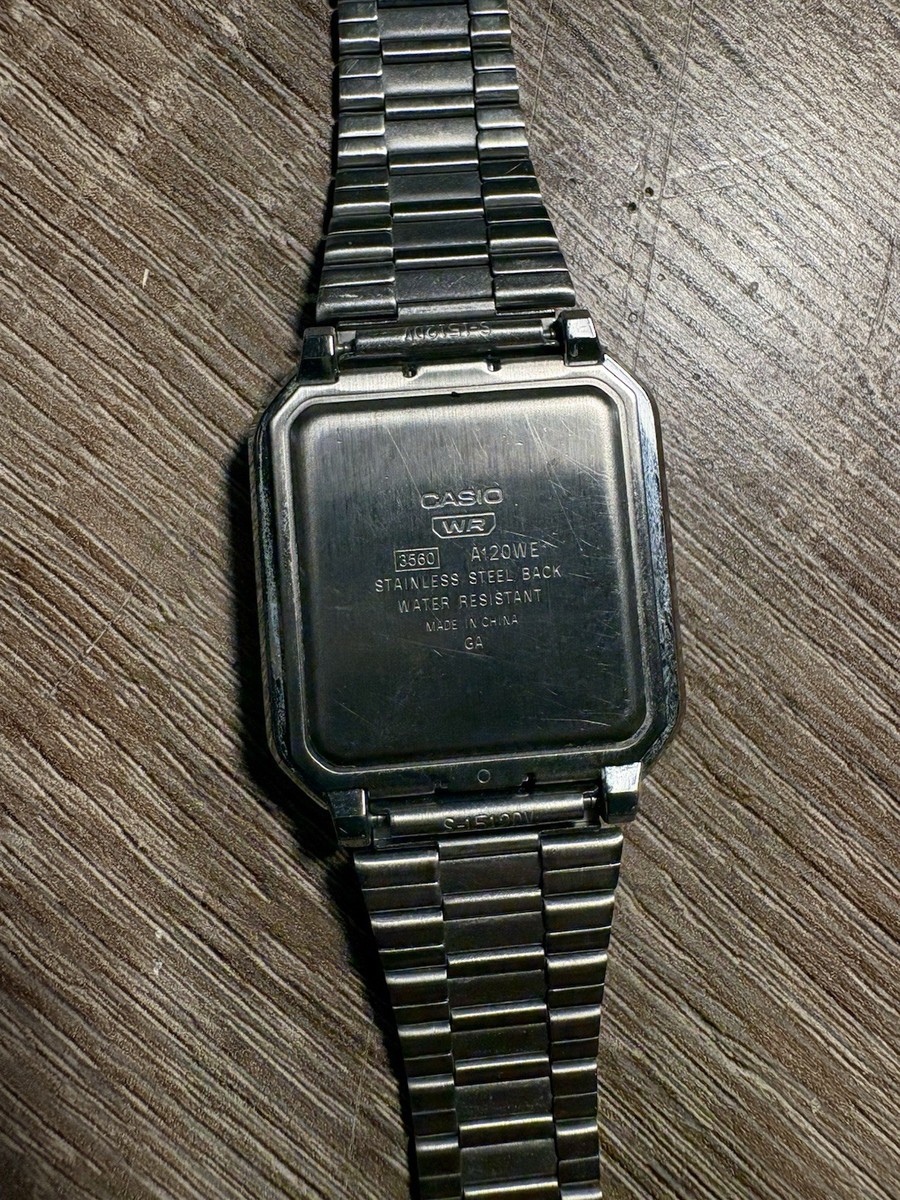Casio A120WE View 4