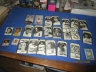 1950's 1960's 1973 Baseball Football Card Lot Exhibit Fleer TCMA Bowman Topps