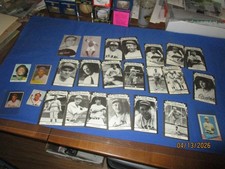1950's 1960's 1973 Baseball Football Card Lot Exhibit Fleer TCMA Bowman Topps