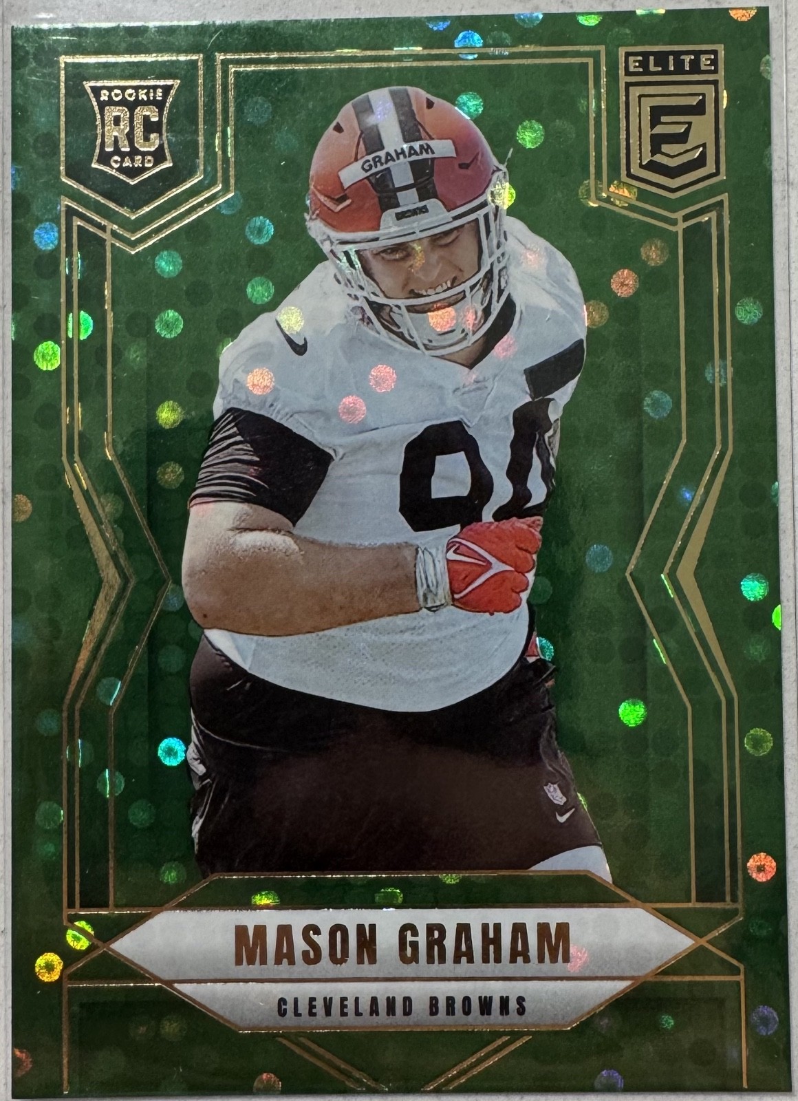 2025 Panini Donruss Elite - Rookies Mason Graham #125 Green Disco (RC)