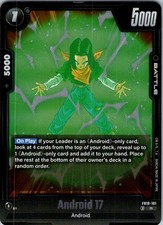 ANDROID 17 FB10-101 R DRAGON BALL SUPER HOLO NM FB10(++-)